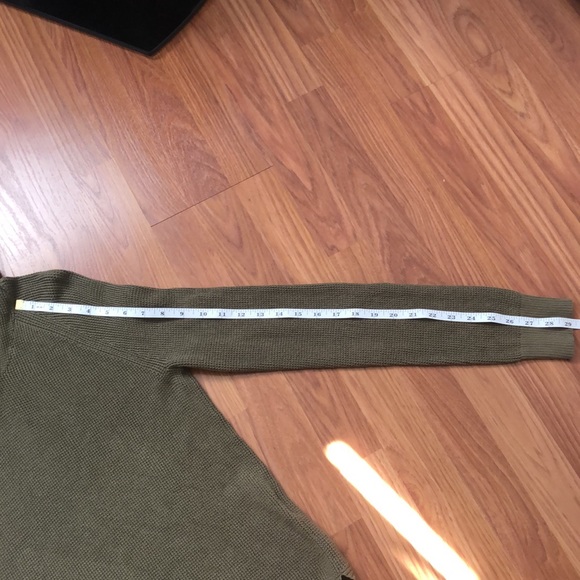 Lauren Ralph Lauren Cotton Knit Hoodie Knit Long Sleeve Sweater Sz M - Picture 14 of 15